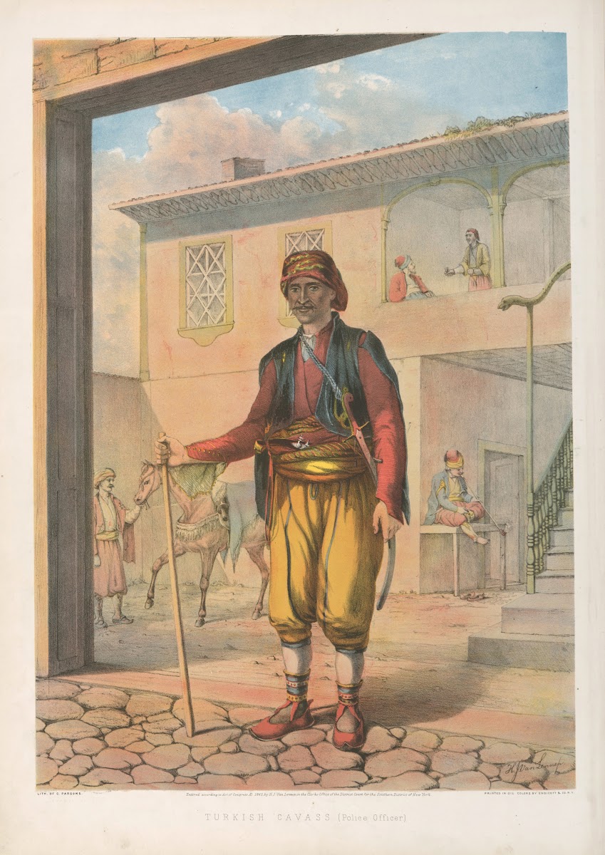 Turkish Cavass Police Officer 1862