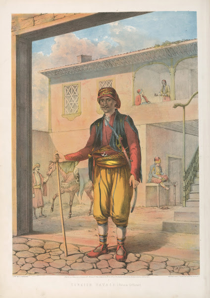 Turkish Cavass Police Officer 1862
