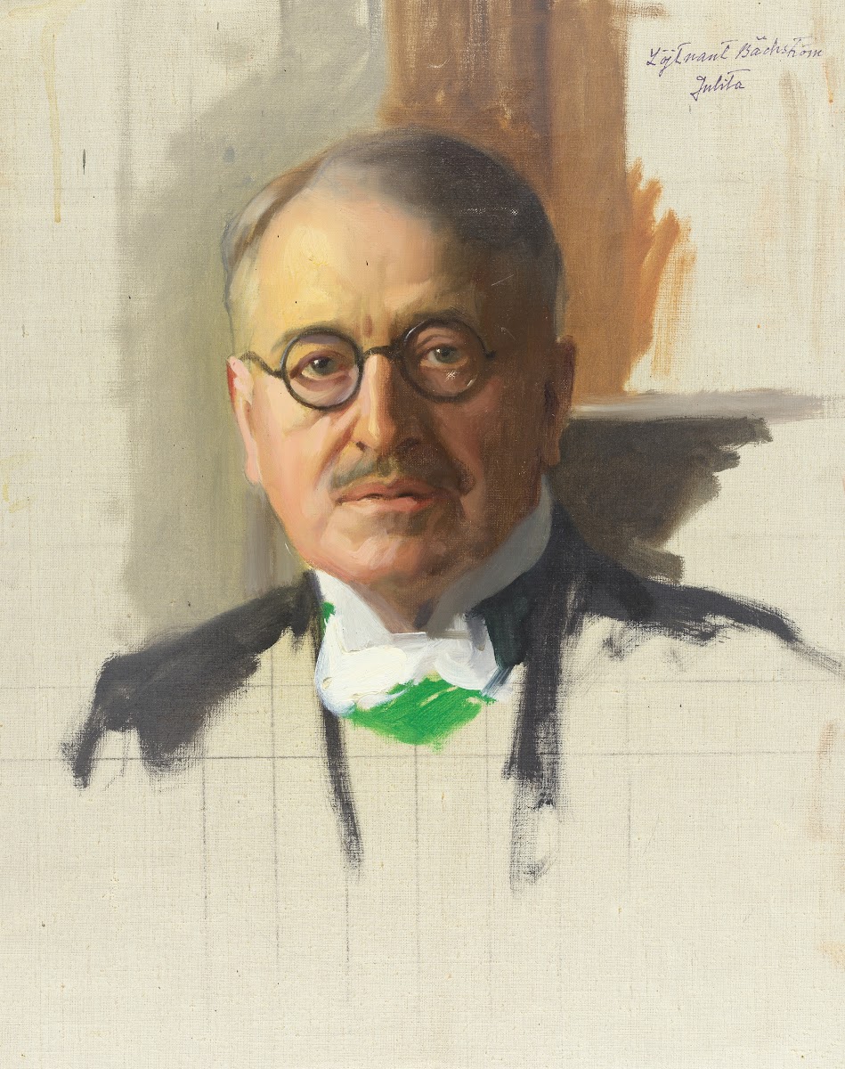Sketch Lieutenant Artur Bäckström