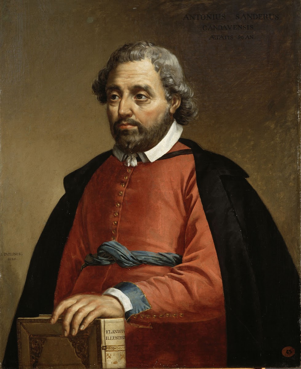Portrait of the Historian Antonius Sanderus 1825