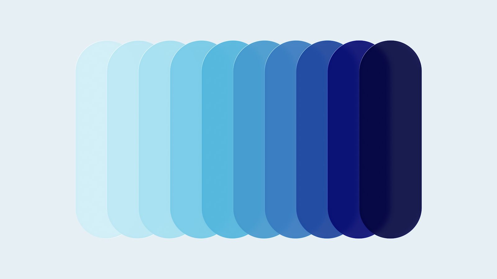 Smooth Vertical Blue Gradient - Minimalist Graphic Design 5K Wallpaper (5120x2880)