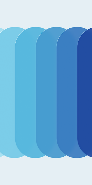 Smooth Vertical Blue Gradient 5K Wallpaper Background