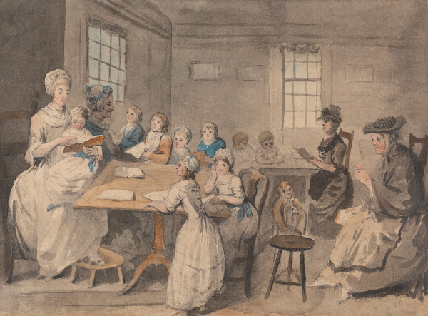 Reading Lesson at a Dame School