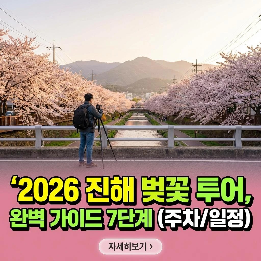 2026 진해 벚꽃 가이드: 완벽한 가족 플랜 전략