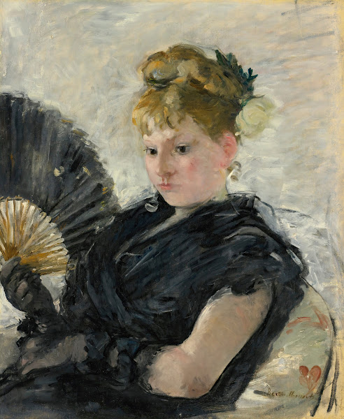 Femme À Léventail 1876