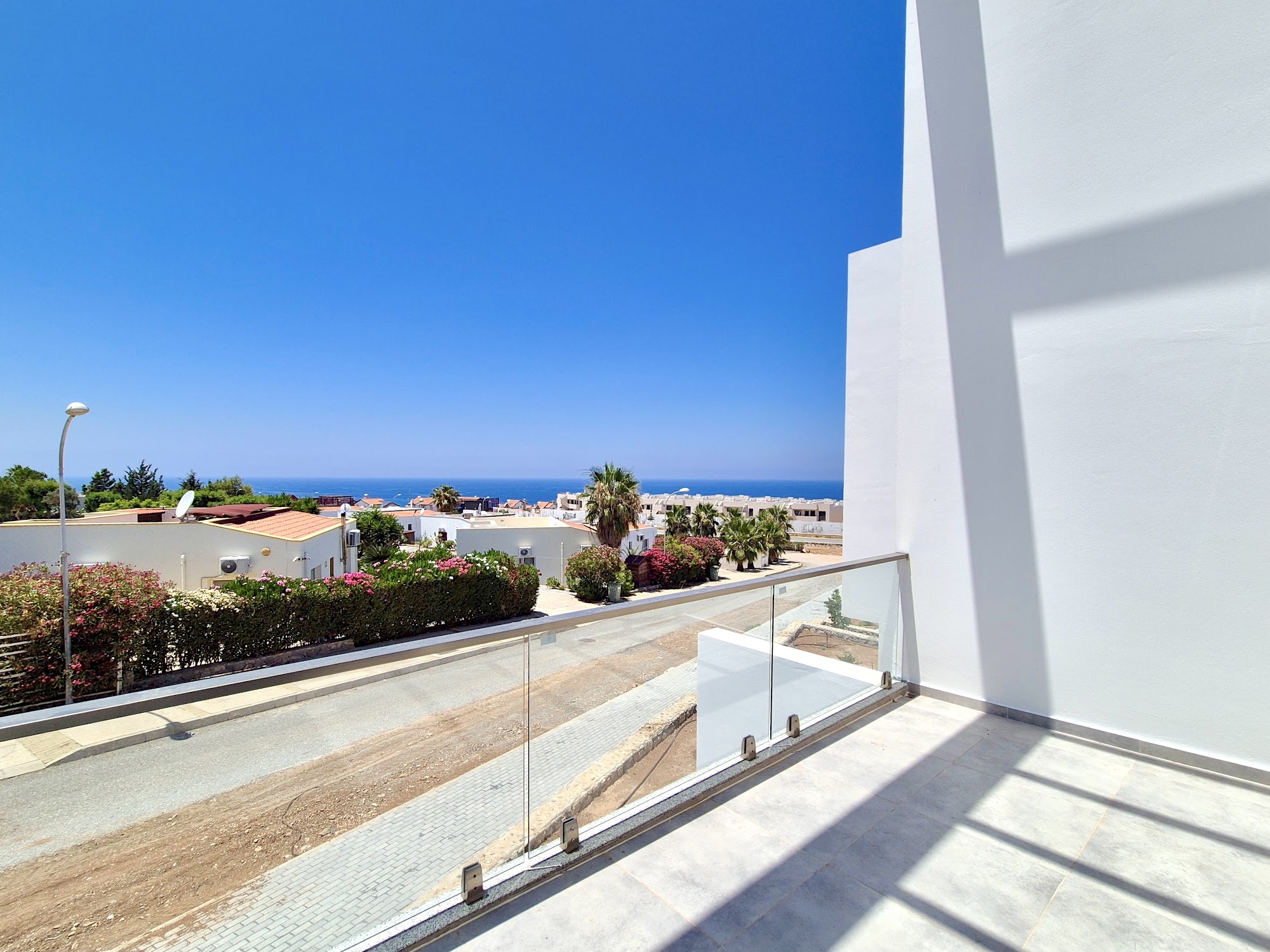 Balkon mit Meerblick