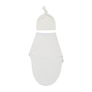 Євро - пелюшка Twins і шапочка (інтерлок) екрю