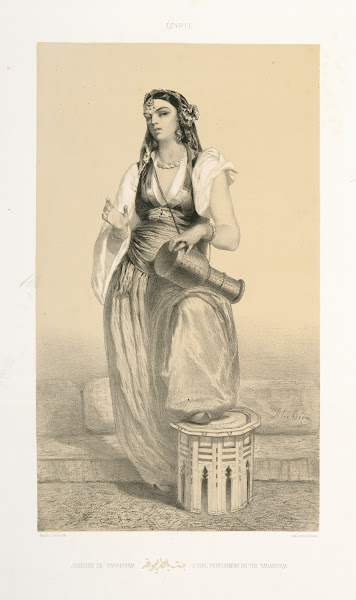 Joueuse de Tarabouqa A Girl Performing on the Tarabouqa 1851
