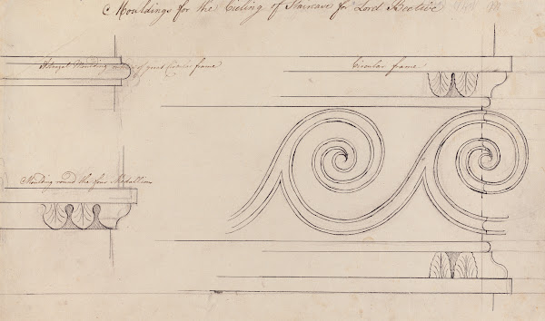 Headfort House Staircase Moldings 1772