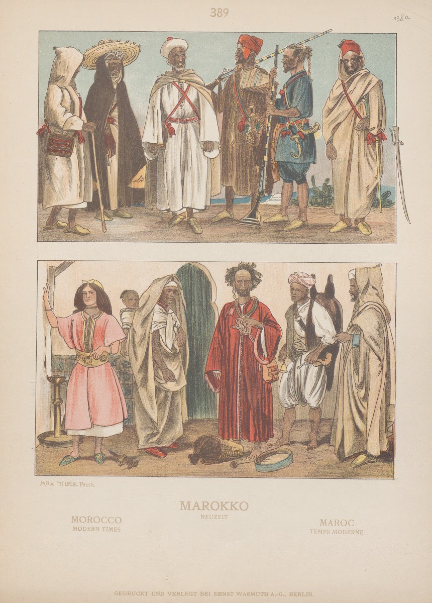 Morocco Modern times 1905