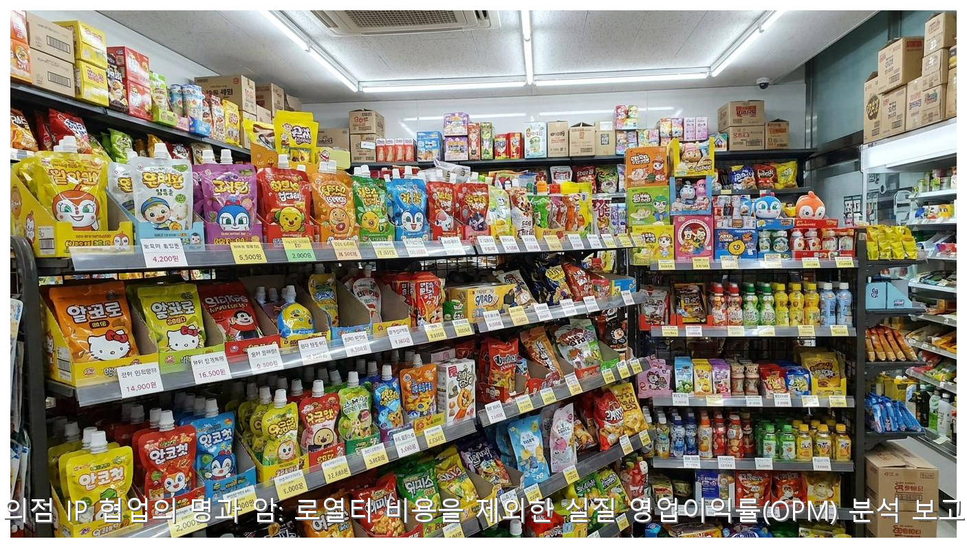 편의점 IP 협업의 명과 암: 로열티 비용을 제외한 실질 영업이익률(OPM) 분석 보고서 핵심 안내 및 분석 인포그래픽 (8)