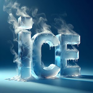 Ice Text Picture