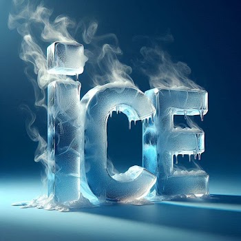Ice Text Picture