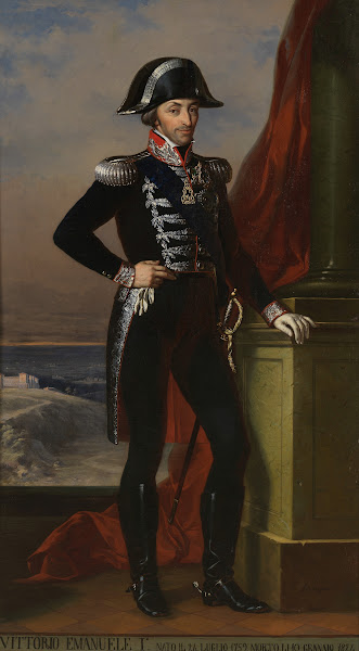 Portrait Of Vittorio Emanuele I 1840