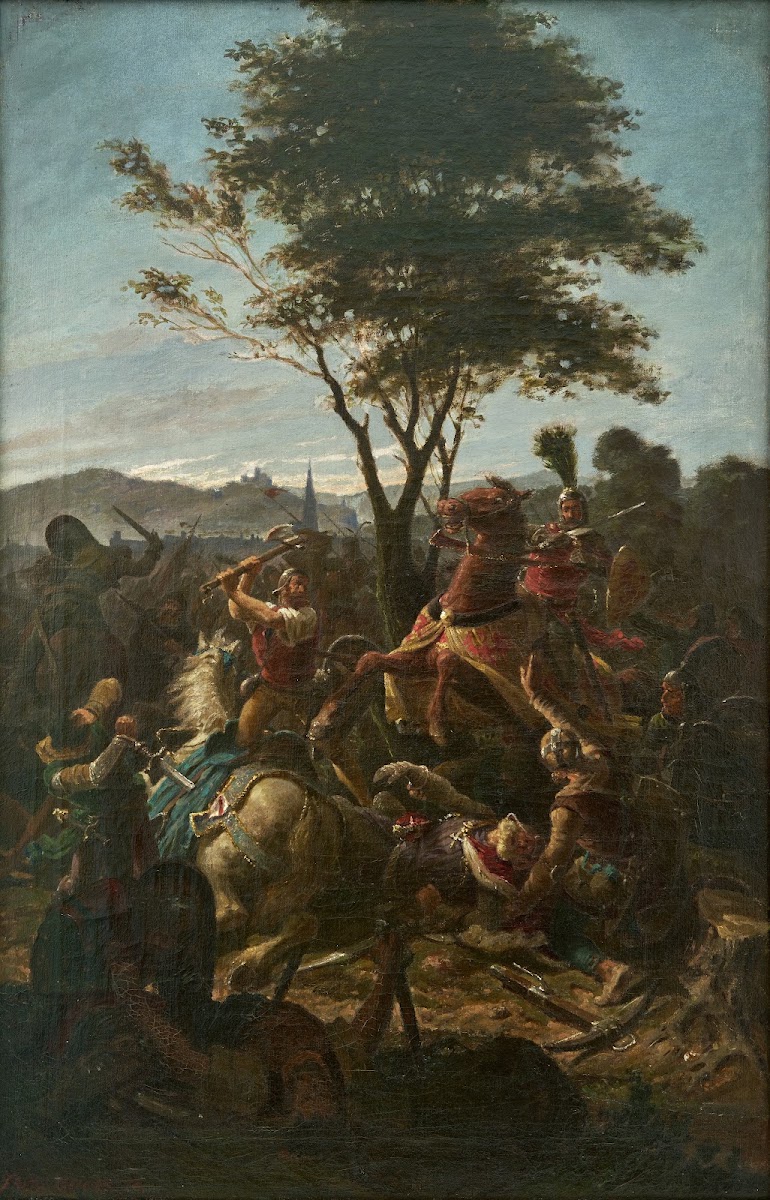 Battle Of The Bischofslinde Bishops Lime 1874