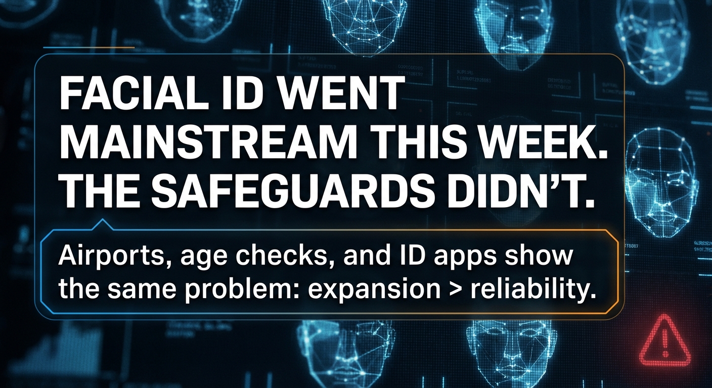 Facial ID Went Mainstream This Week. The Safeguards Didn't.