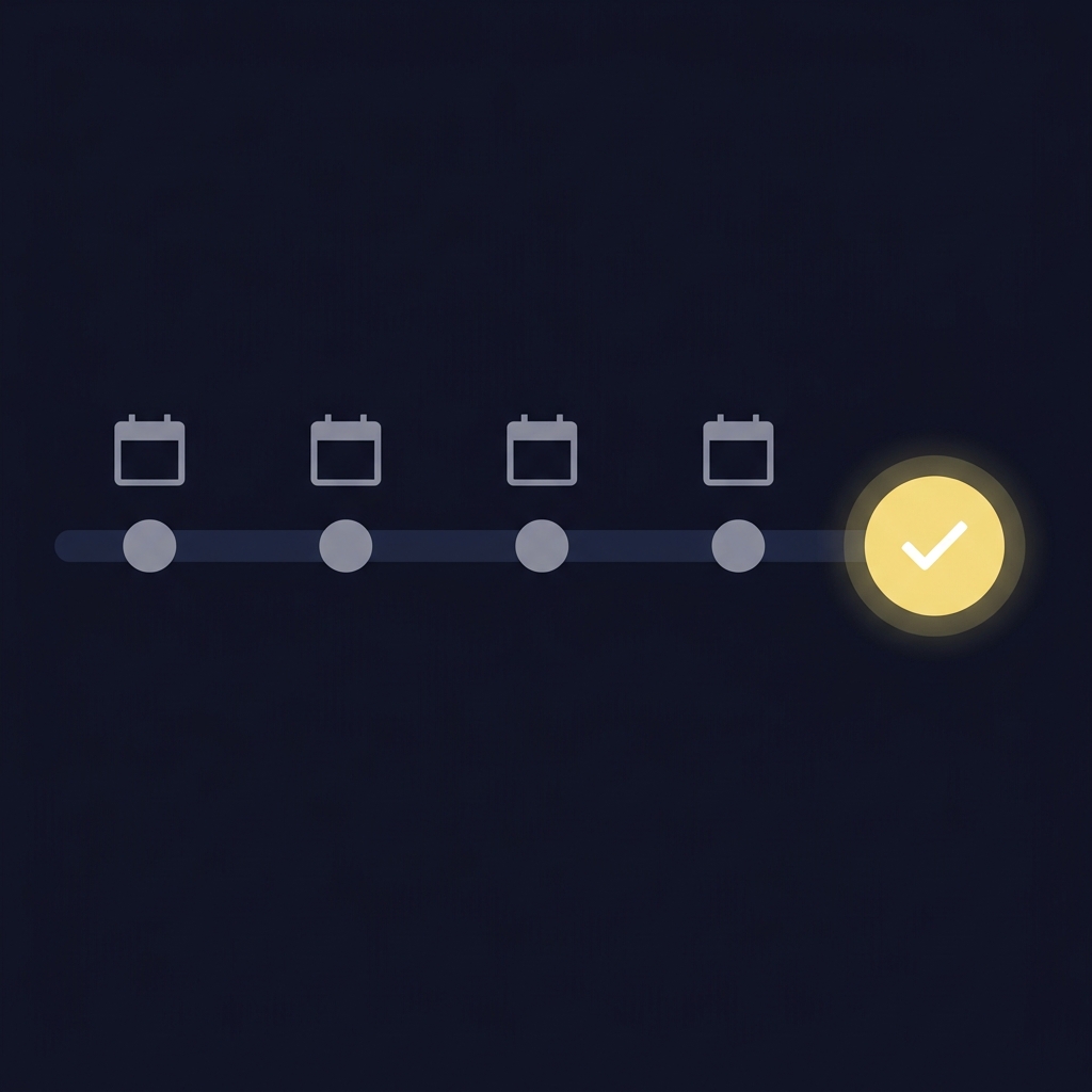 Minimalist 2D vector timeline showing key milestones from mid 2022 through Feb 9 2023 with final marker highlighted to indicate transaction confirmation kevin durant trade odds