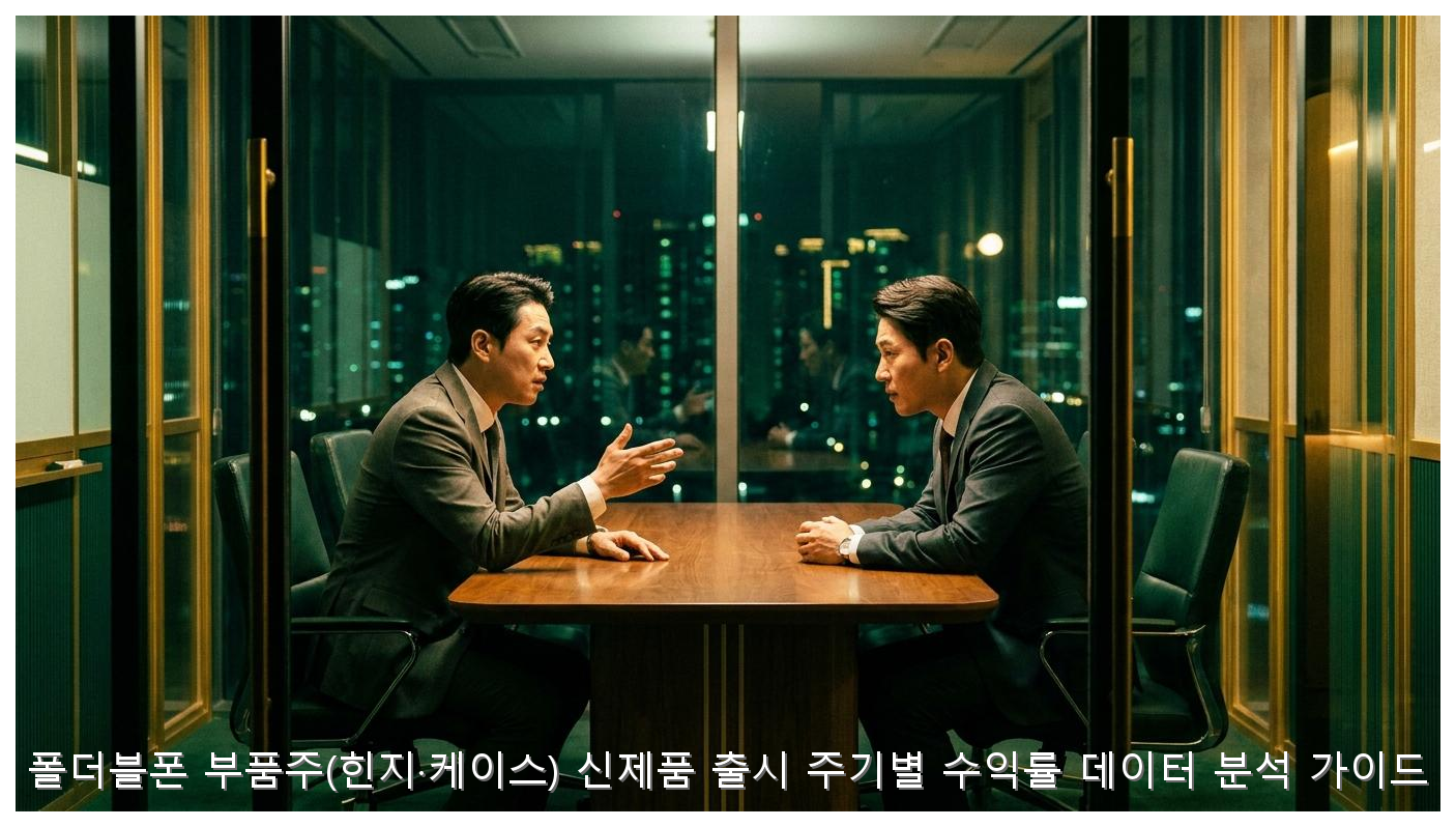 폴더블폰 부품주(힌지·케이스) 신제품 출시 주기별 수익률 데이터 분석 가이드 핵심 안내 및 분석 인포그래픽 (6)