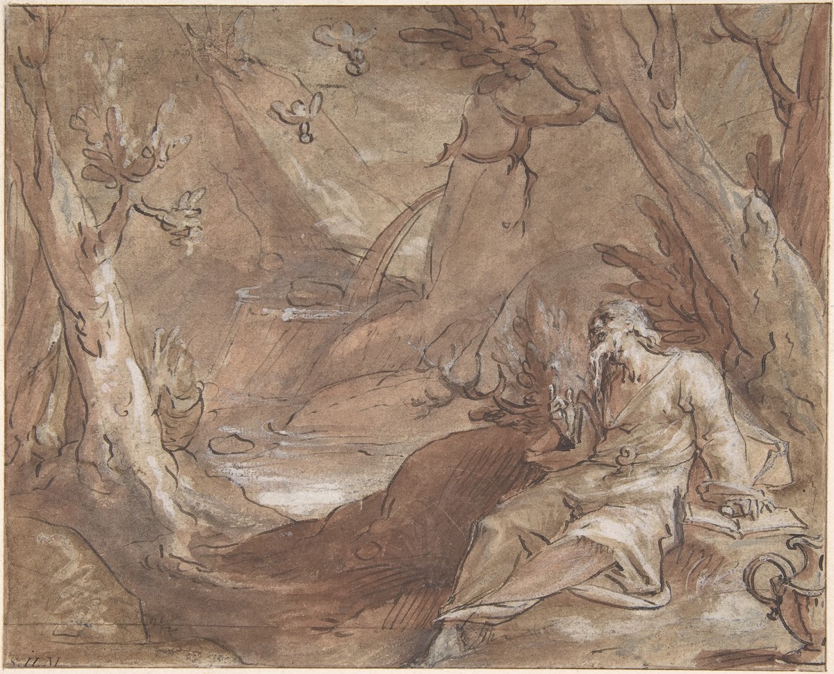 Elijah Fed by Ravens late 16thearly 17th century