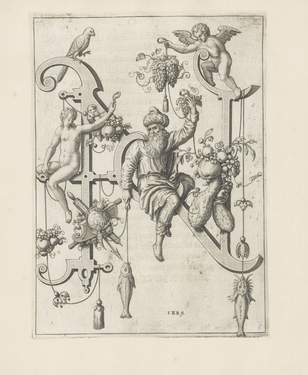 Letter N with Noah 1595