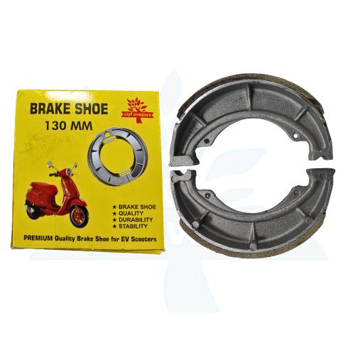 BRAKESHOE With BOX 130MM (+GST 28%) (1d82)