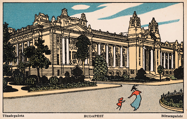 Nr 454 Budapest Börsenpalais 1911