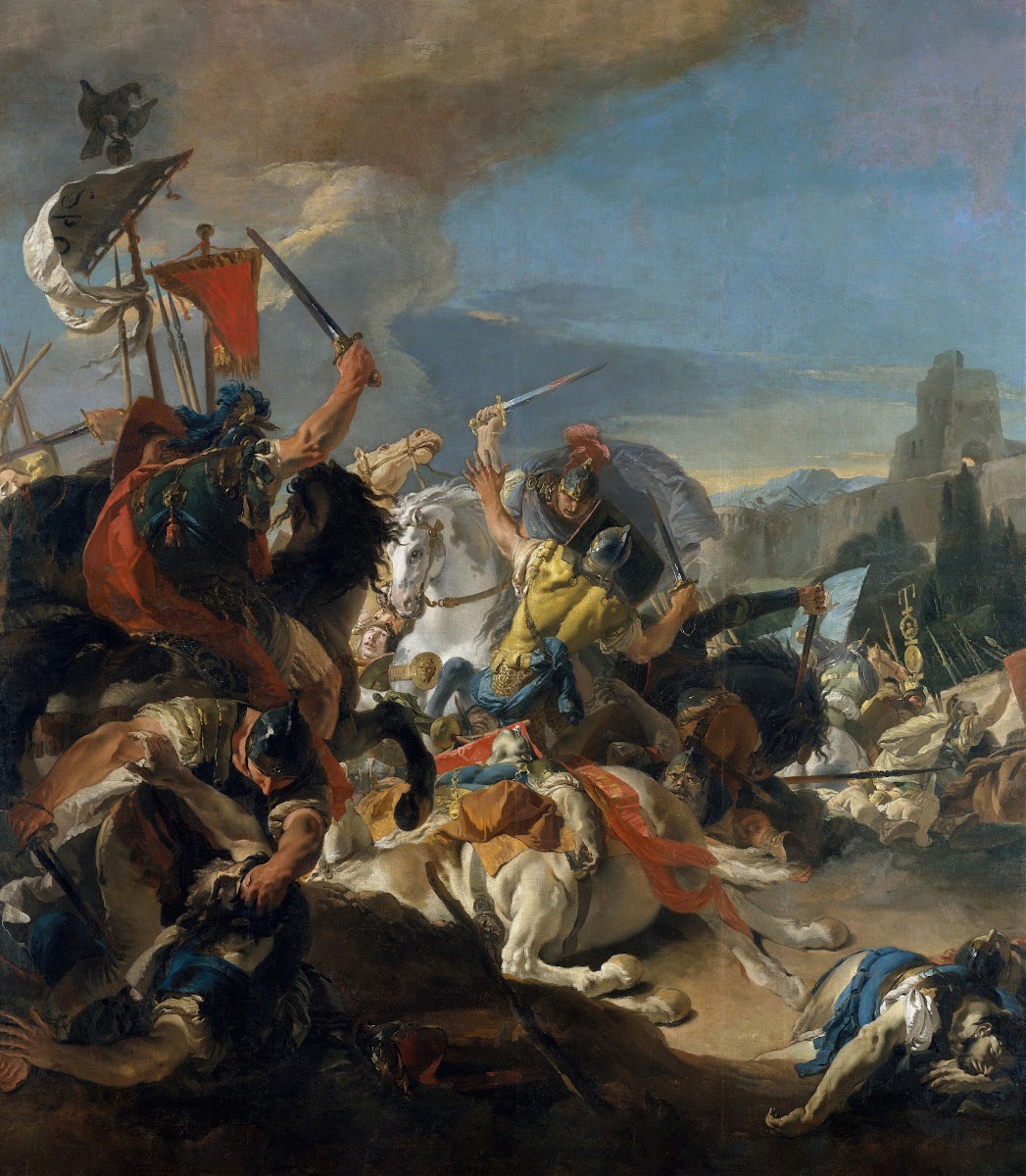 The Battle of Vercellae 172529