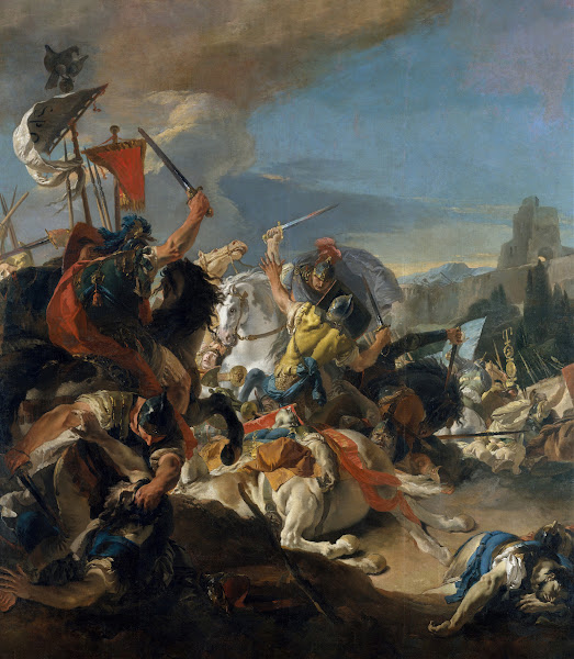 The Battle of Vercellae 172529