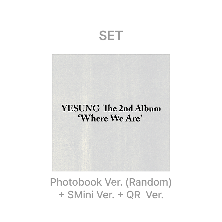 The 2nd Album [Where We Are] (Photobook (Random) + SMini + QR  Ver.) (Set)