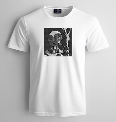 Kaos bergambar karya