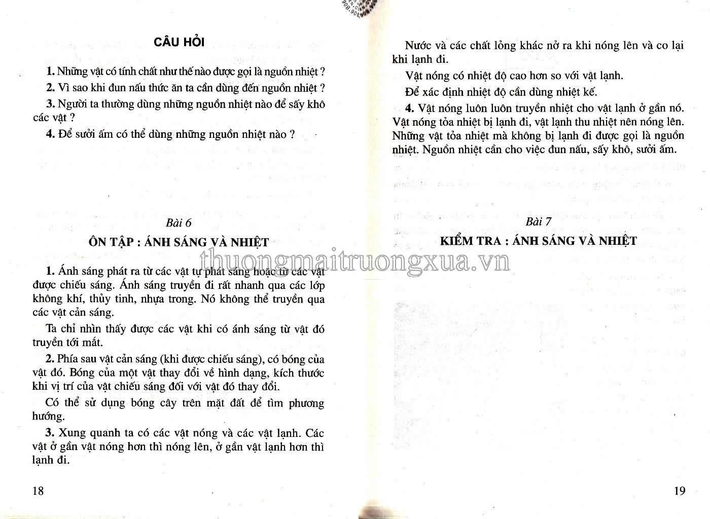 Tự nhiên xã hội 4 (2002) - Trang 9