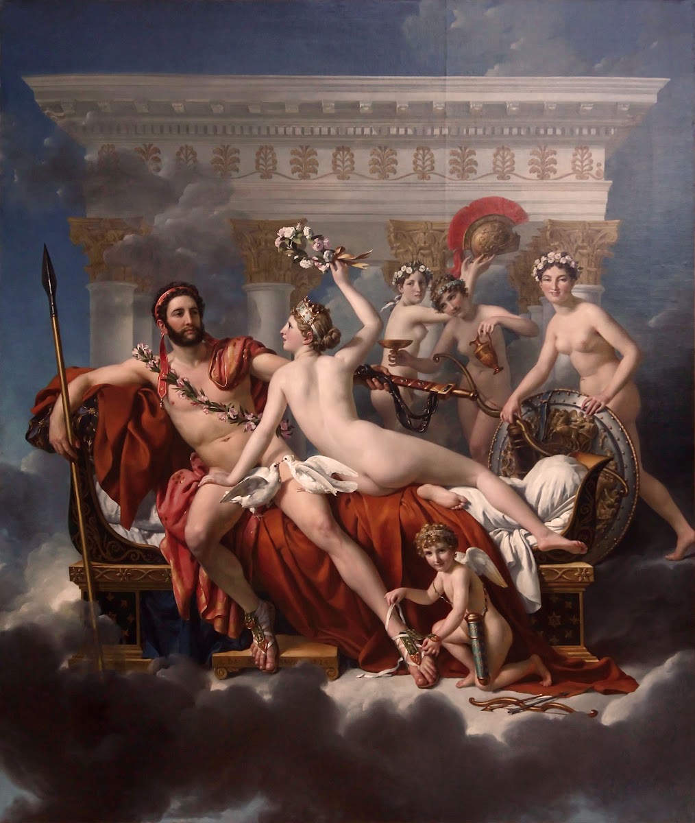 Mars Being Disarmed By Venus 1824