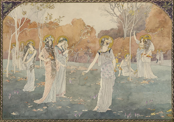 Le Jardin des Vierges 1892