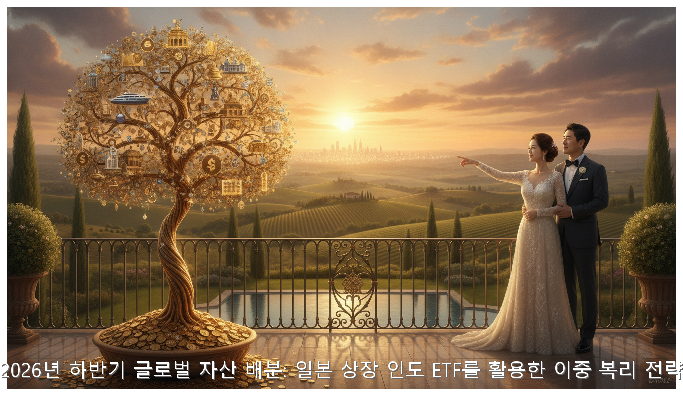 2026년 하반기 글로벌 자산 배분: 일본 상장 인도 ETF를 활용한 이중 복리 전략 핵심 안내 및 분석 인포그래픽 (4)