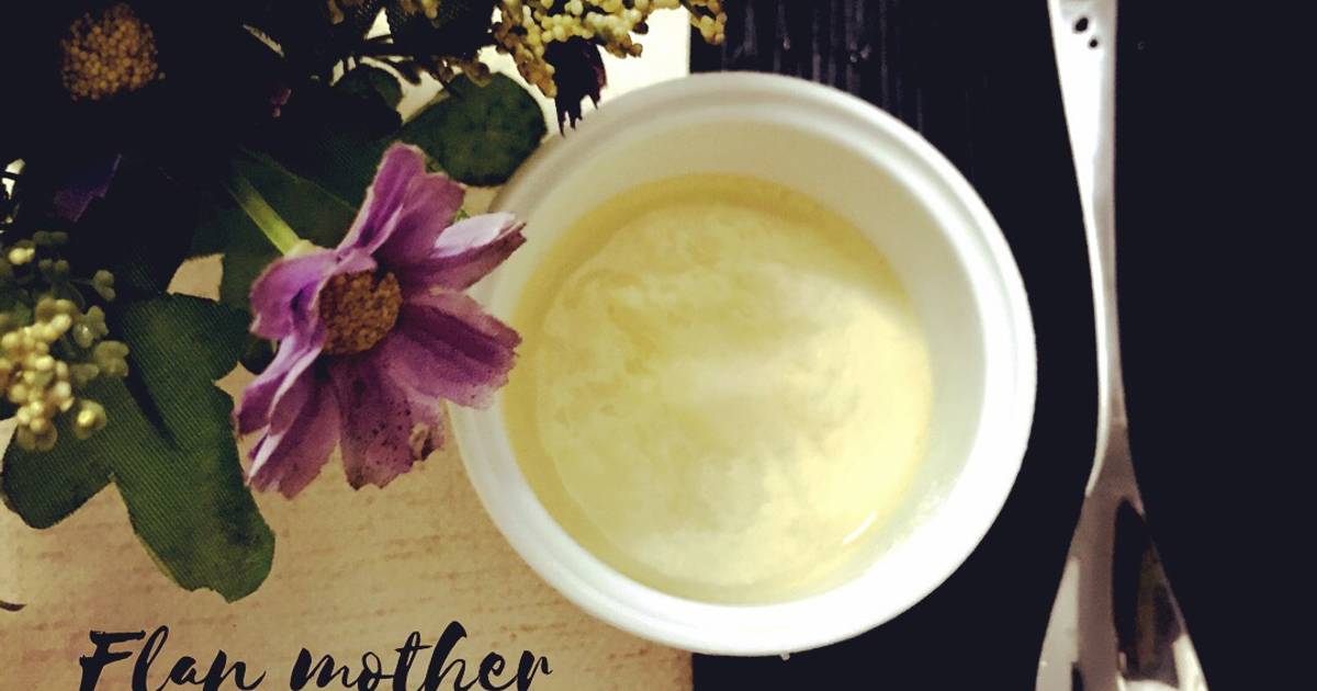 Flan phô mai sữa mẹ