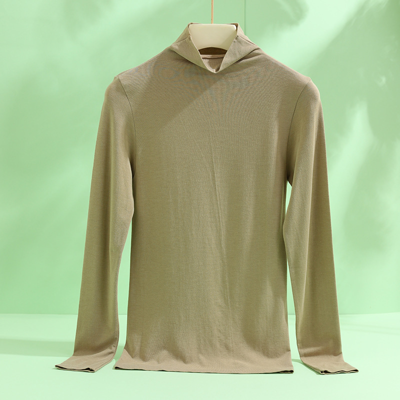 Women's base layer top with turtleneck