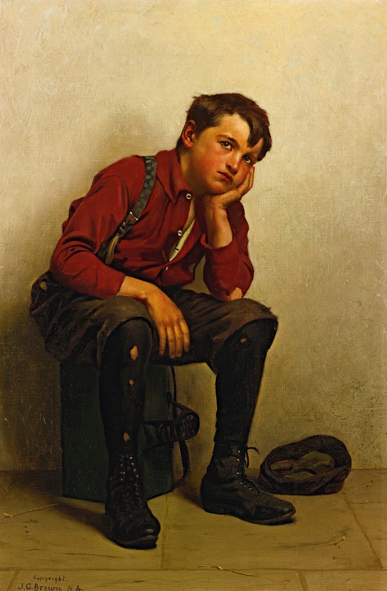 A Lull In Business circa 1890 1900