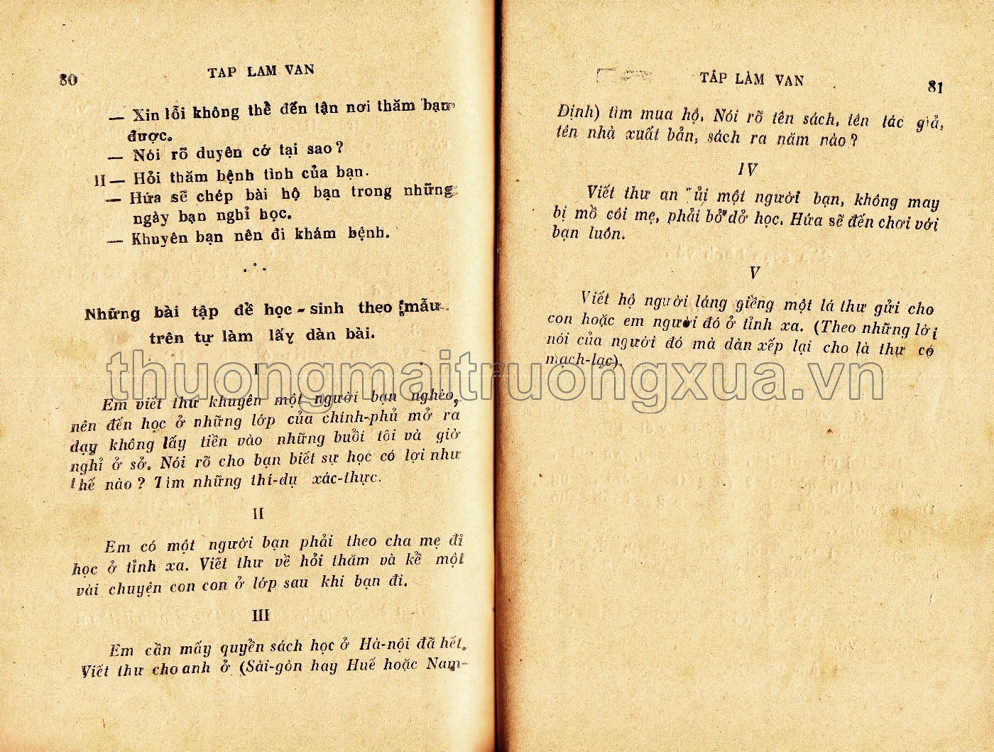 Tập làm văn lớp ba và lớp nhì (1953) - Trang 81