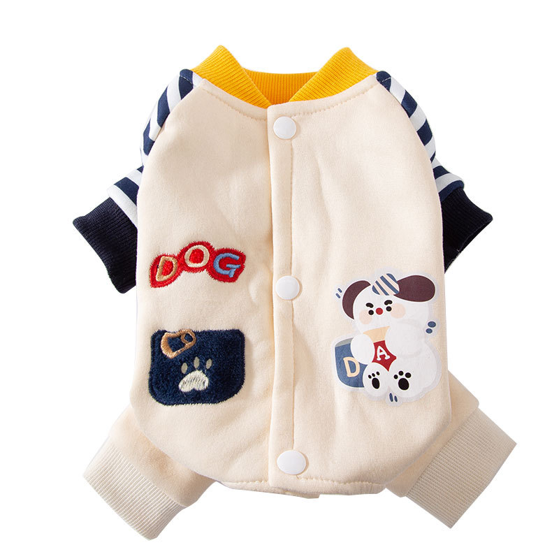 Four-legged hoodie for small dogs