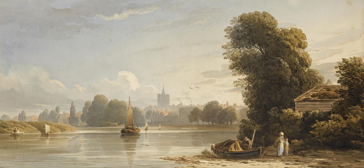 The Thames At Chiswick 1814