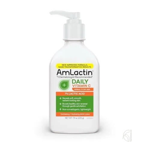 AmLactin Daily Vitamin C Lotion with 7% Lactic Acid – 7.9 oz / 225g