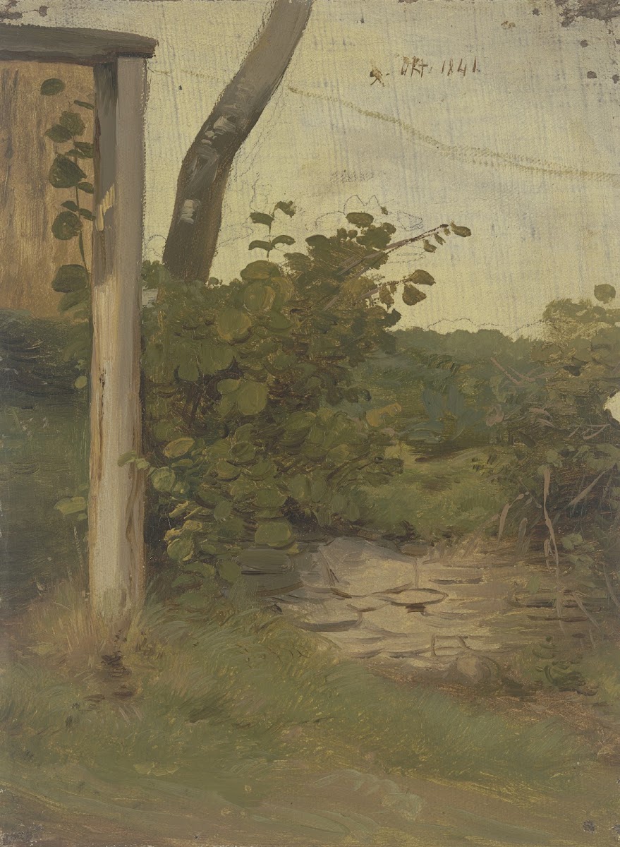 Meadow with small wall 1841