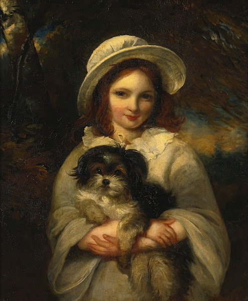 Girl With Dog
