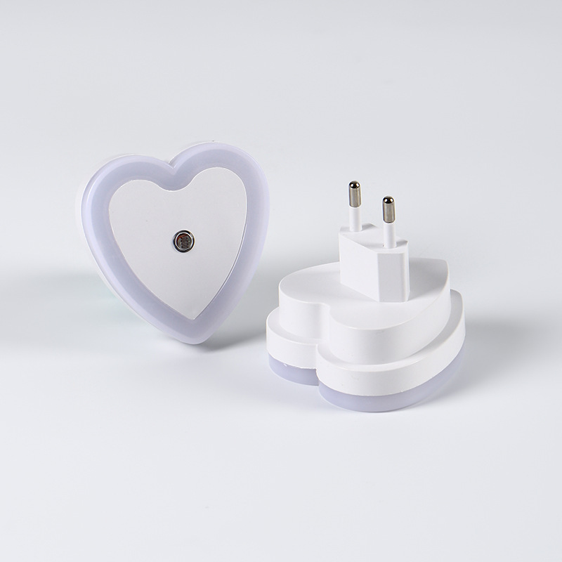 Socket night light with light sensor, LED
