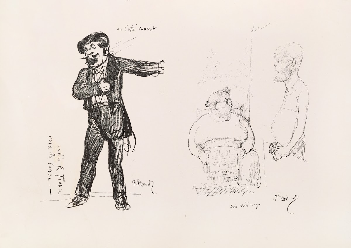 Les caricatures de Puvis de Chavannes Pl32 1906