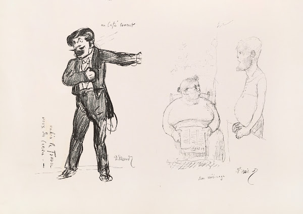 Les caricatures de Puvis de Chavannes Pl32 1906