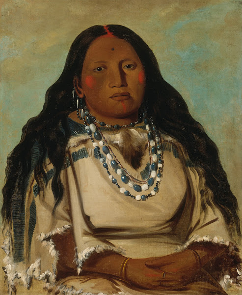 Kah Béck A The Twin Wife of Bloody Hand 1832