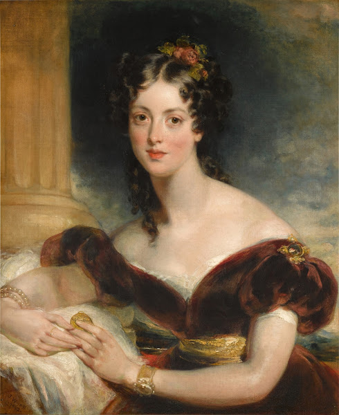 Portrait of the artists sister Sarah Wyatt Gray née Wood b 1812 1832
