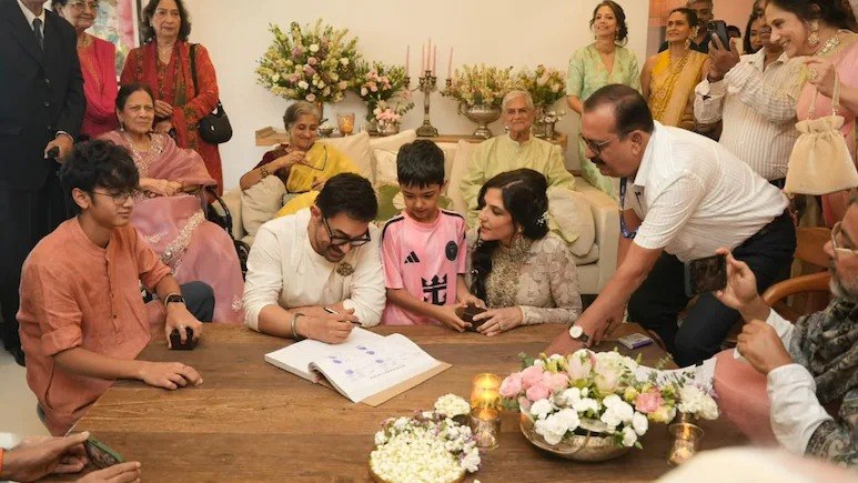 Aamir Khan & Gauri Spratt Marry in Intimate Mumbai Ceremony