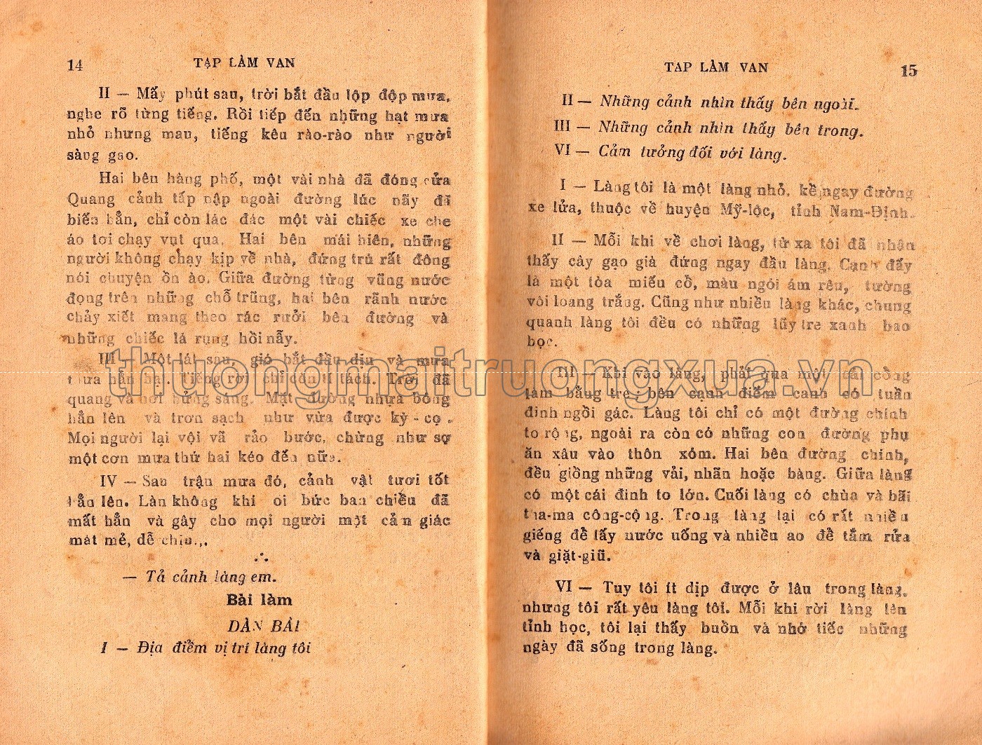 Tập làm văn lớp ba và lớp nhì (1953) - Trang 40